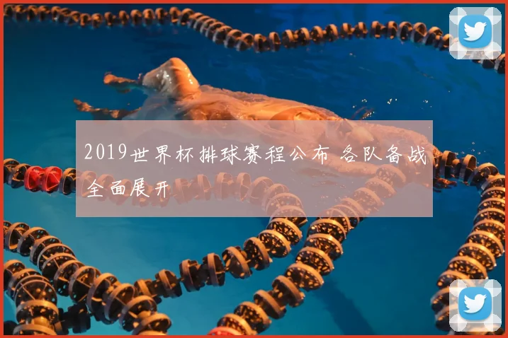 2019世界杯排球赛程公布 各队备战全面展开